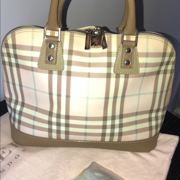 Genuine Burberry London pink bag - Picture 1 of 6